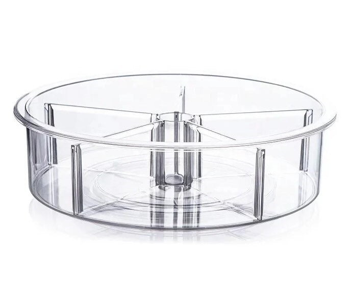 Lazy Susan Turntable with 5 Dividers | Full House Lebanon