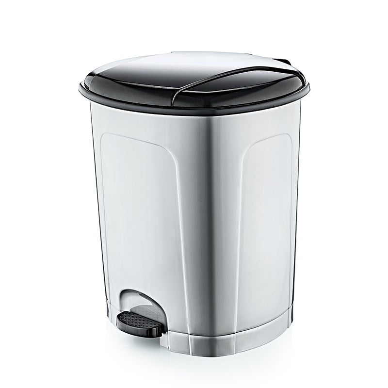 Lotus Pedal Trash Can - 30 L, White | Full House Lebanon