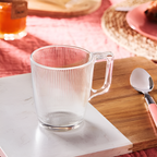 Luminarc Stripy Glass Mug | Full House Lebanon